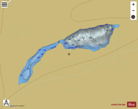 Fad ( Lough ) depth contour Map - i-Boating App