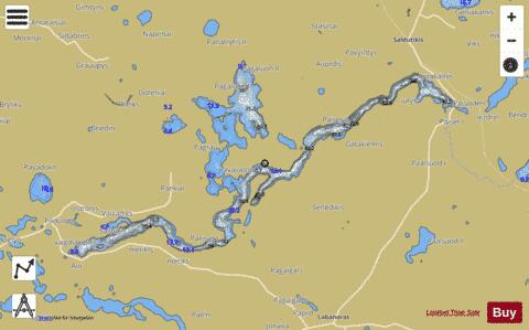 ez. Aisetas depth contour Map - i-Boating App
