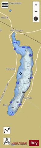 ez. Erzvetas depth contour Map - i-Boating App