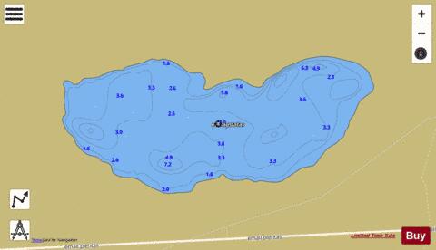 ez. Kapstatas depth contour Map - i-Boating App