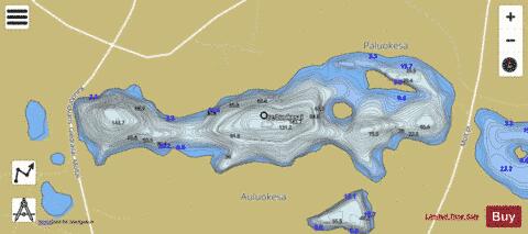 ez. Luokesai depth contour Map - i-Boating App