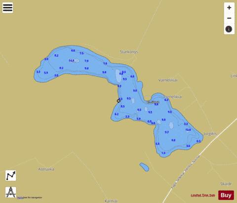 ez. Suosa depth contour Map - i-Boating App