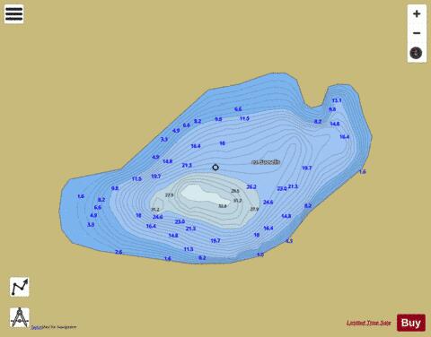 ez. Suoselis depth contour Map - i-Boating App