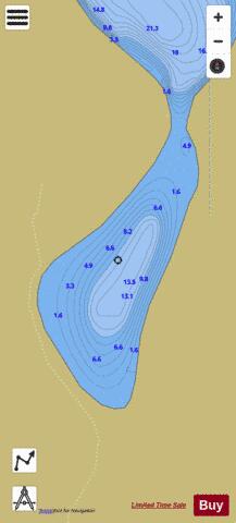 ez. Trinktinis depth contour Map - i-Boating App