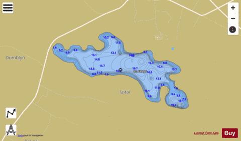 ez. Zalvys depth contour Map - i-Boating App