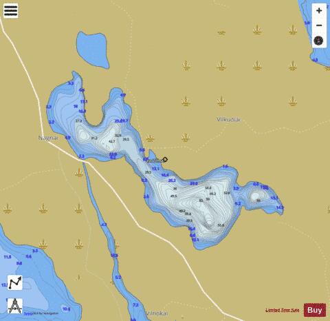 ez. Zilmas depth contour Map - i-Boating App