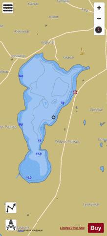 Luksto ez. depth contour Map - i-Boating App