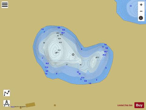 Lochan na Beithe (Etive Basin) depth contour Map - i-Boating App