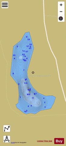 Loch Muck (Doon Basin) depth contour Map - i-Boating App