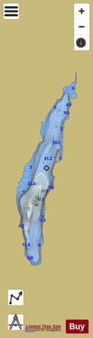 Loch Grennoch depth contour Map - i-Boating App