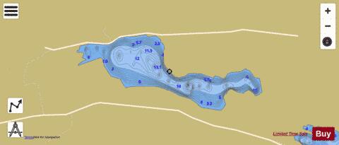 Rescobie Loch (Lunan Basin) depth contour Map - i-Boating App