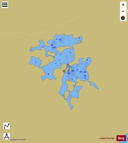 Lochan Na Stainge (Tay Basin) depth contour Map - i-Boating App
