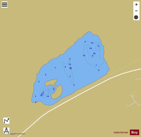 Loch Dochart (Tay Basin) depth contour Map - i-Boating App