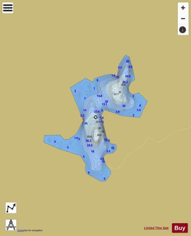 Loch Skiach (Tay Basin) depth contour Map - i-Boating App