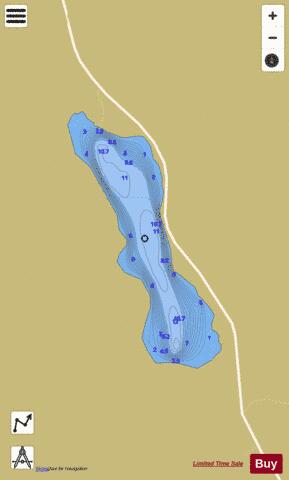 Loch Na Craige (Tay Basin) depth contour Map - i-Boating App