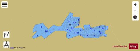 Loch Con (Tay Basin) depth contour Map - i-Boating App