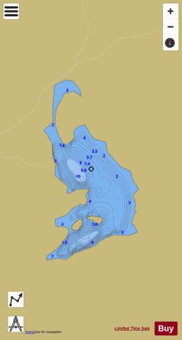 Loch Moraig (Tay Basin) depth contour Map - i-Boating App