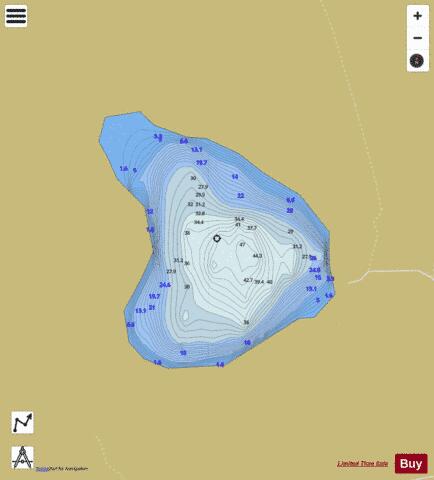 Fingask Loch depth contour Map - i-Boating App