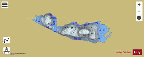 Loch Tralaig depth contour Map - i-Boating App