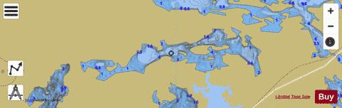 Loch Nan Eun depth contour Map - i-Boating App