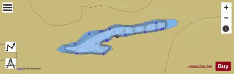 Loch Vatandip depth contour Map - i-Boating App