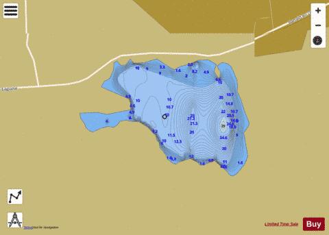 Loch An Duna (Lewis) depth contour Map - i-Boating App