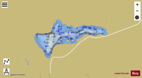 Loch Raoinavat (Lewis) depth contour Map - i-Boating App