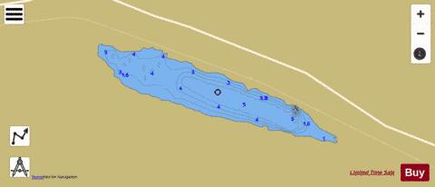 Lochan Na Bi (Etive Basin) depth contour Map - i-Boating App