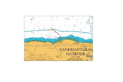Kankesanturai Harbour Marine Chart - Nautical Charts App
