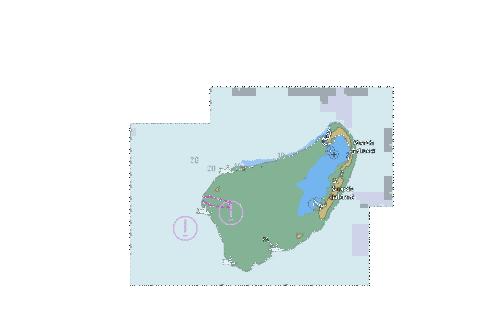 Indian Ocean - Islands North of Madagascar - Farquhar Group Marine Chart - Nautical Charts App