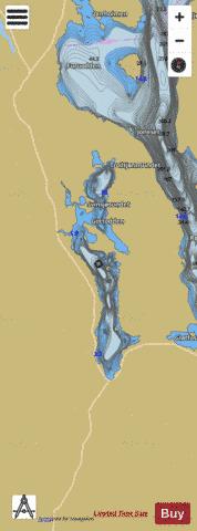 Isteren depth contour Map - i-Boating App