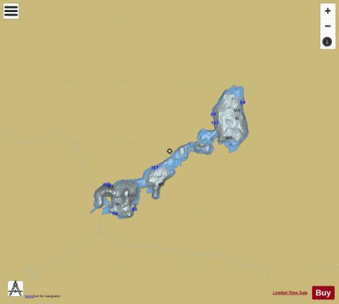 Nykksvatnet depth contour Map - i-Boating App