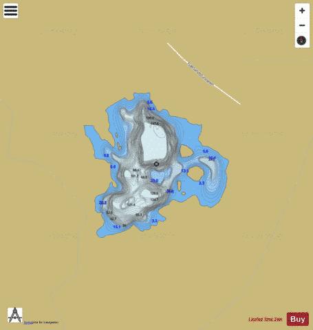 Trollavatnet depth contour Map - i-Boating App