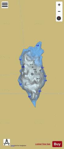 Helleskardtjørna depth contour Map - i-Boating App