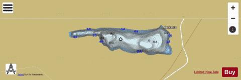 Austre Dyen depth contour Map - i-Boating App