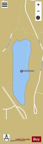 Holmendammen depth contour Map - i-Boating App