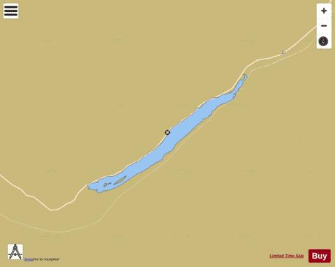 Strandafjorden depth contour Map - i-Boating App