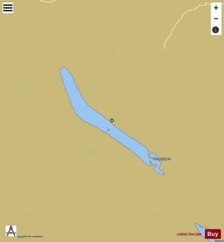 Helin depth contour Map - i-Boating App