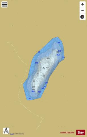 Igletjern depth contour Map - i-Boating App