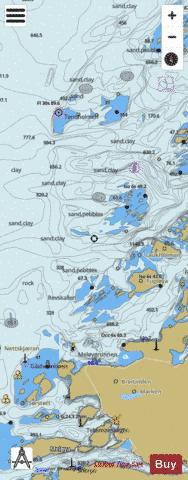 Fleinvær Marine Chart - Nautical Charts App