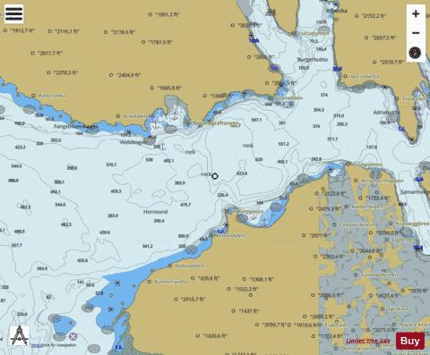 Svalbard Gåshamna Marine Chart - Nautical Charts App