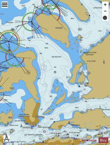 Spesial Lepsøyrevet Marine Chart - Nautical Charts App