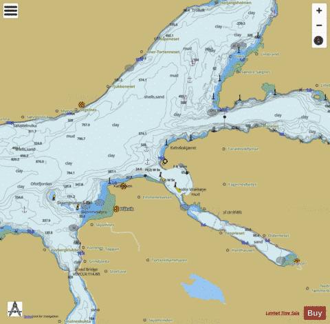 Narvik Marine Chart - Nautical Charts App