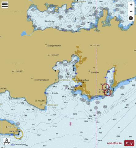 Honningsvåg Marine Chart - Nautical Charts App