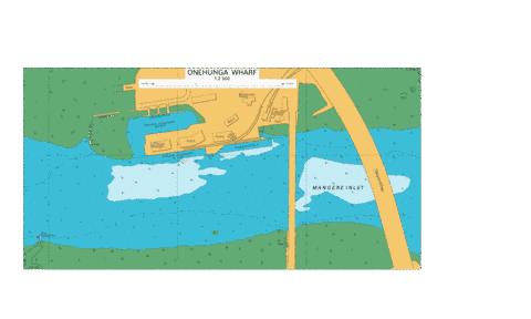 Onehunga Wharf,NU Marine Chart - Nautical Charts App