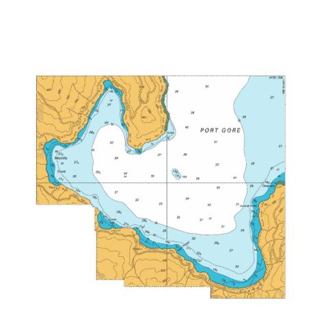 Port Gore,NU Marine Chart - Nautical Charts App