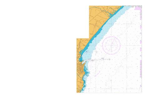 Approaches to Timaru,NU Marine Chart - Nautical Charts App