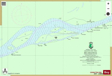 Amazon River Marine Chart - Nautical Charts App