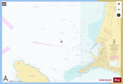 PUERTO CALLAO A ISLA SAN LORENZO Marine Chart - Nautical Charts App