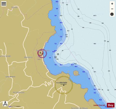 E  Baia de Sao Lourenco Marine Chart - Nautical Charts App